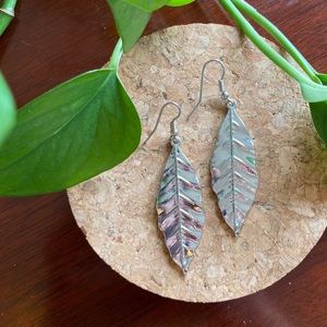 ✨Silver Leaf Earrings✨